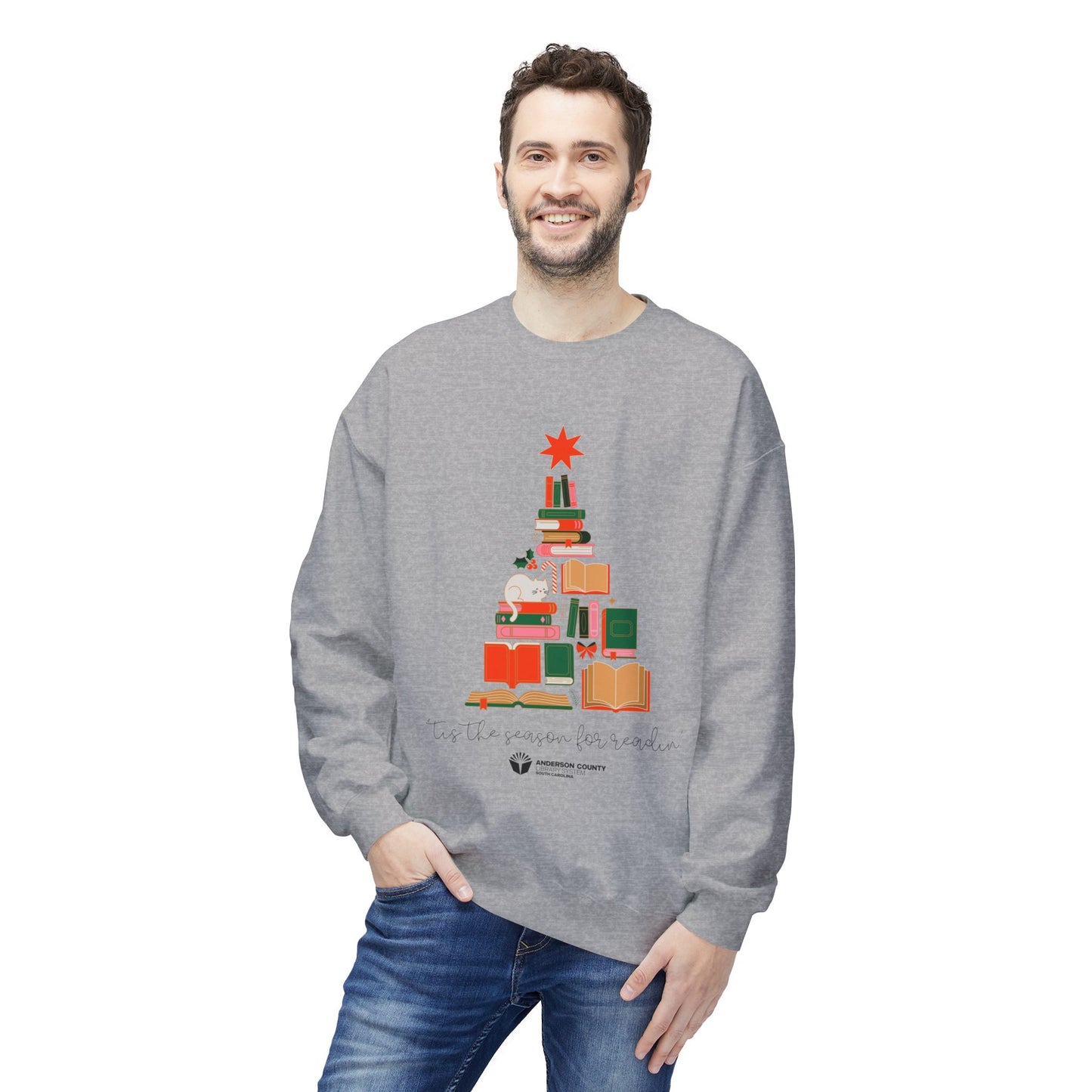 Sweatshirt: 'Tis the Season For Readin'