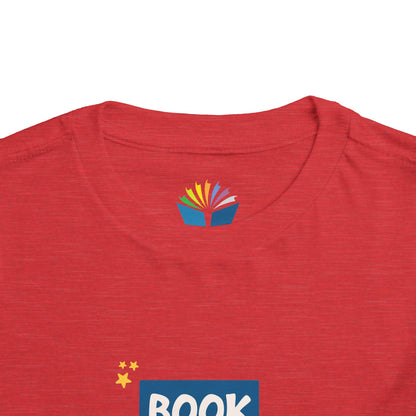 Copy of Toddler Short Sleeve Tee : Bookworm 1,000 Books Before Kindergarten