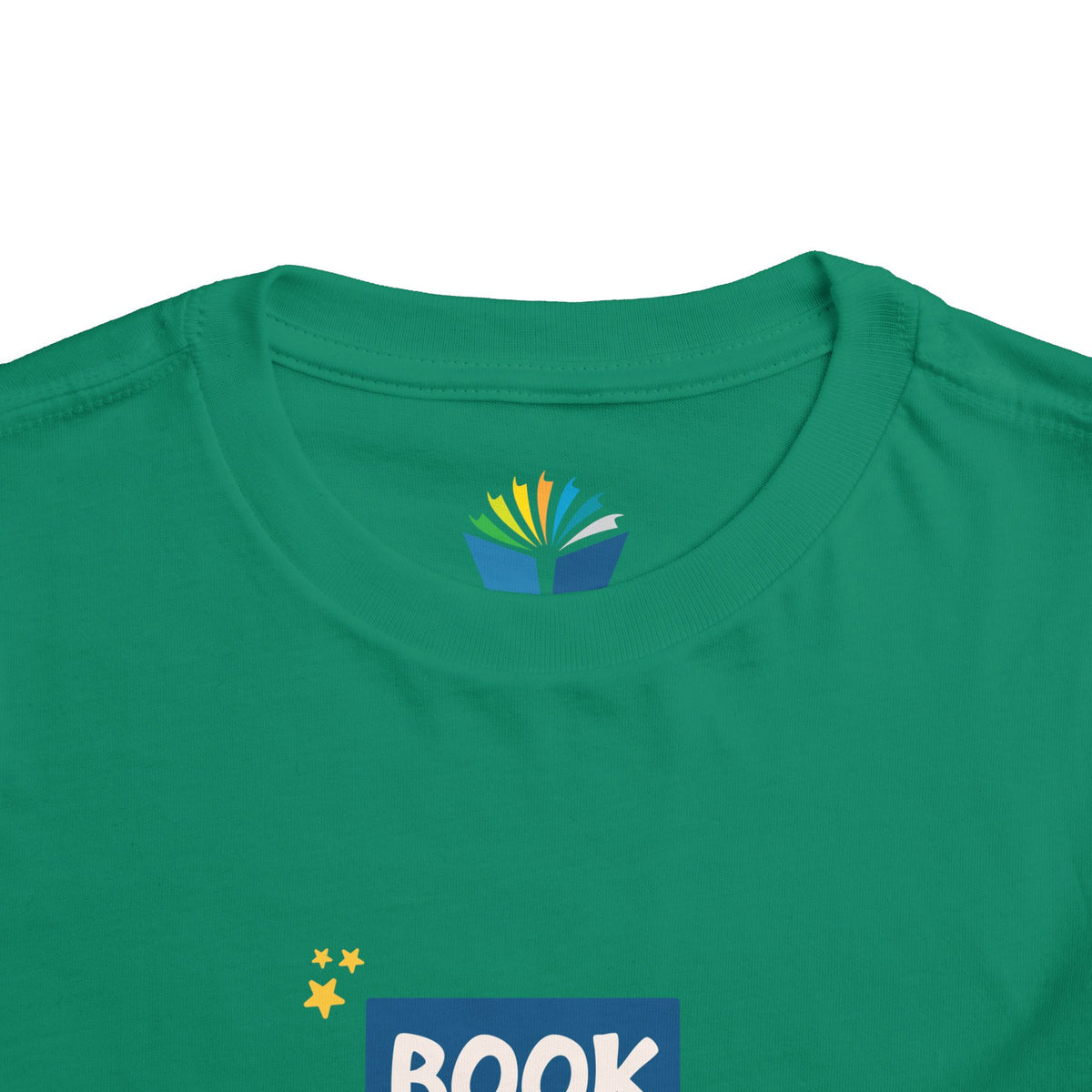 Copy of Toddler Short Sleeve Tee : Bookworm 1,000 Books Before Kindergarten