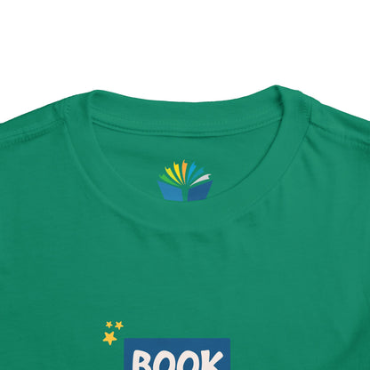 Copy of Toddler Short Sleeve Tee : Bookworm 1,000 Books Before Kindergarten