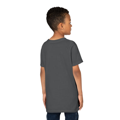 Youth Short Sleeve Tee : Bookworm At Heart 1,000 Books Before Kindergarten
