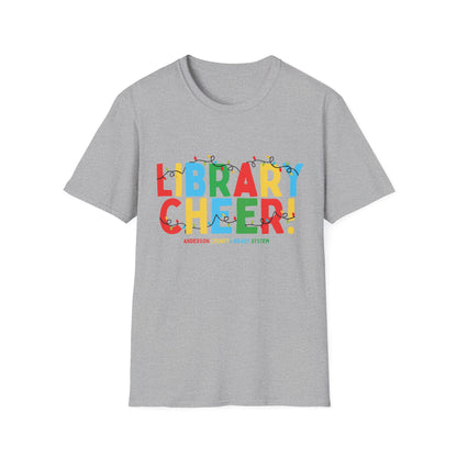 Unisex Softstyle T-Shirt: Library Cheer!