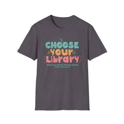 Unisex Softstyle T-Shirt: Choose Your Library
