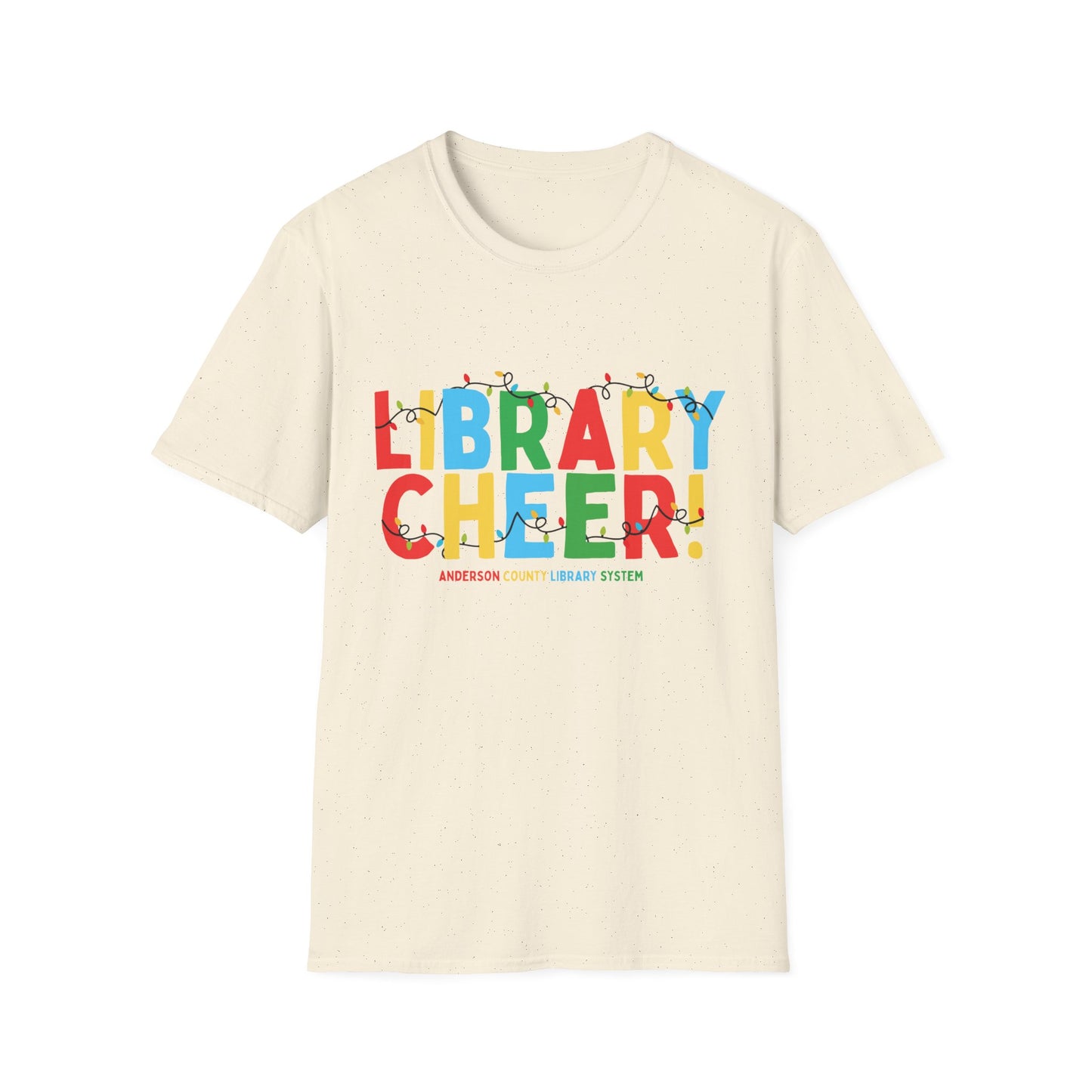 Unisex Softstyle T-Shirt: Library Cheer!