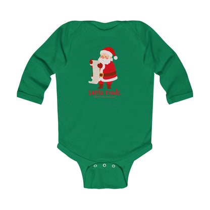 Onesie: Santa Reads.
