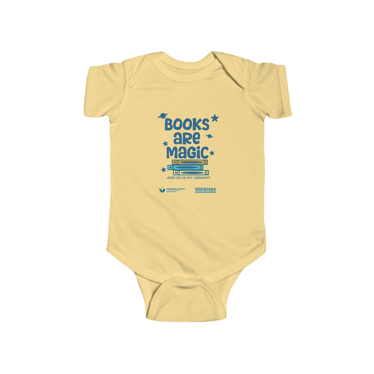 Infant Bodysuit: Books Are Magic