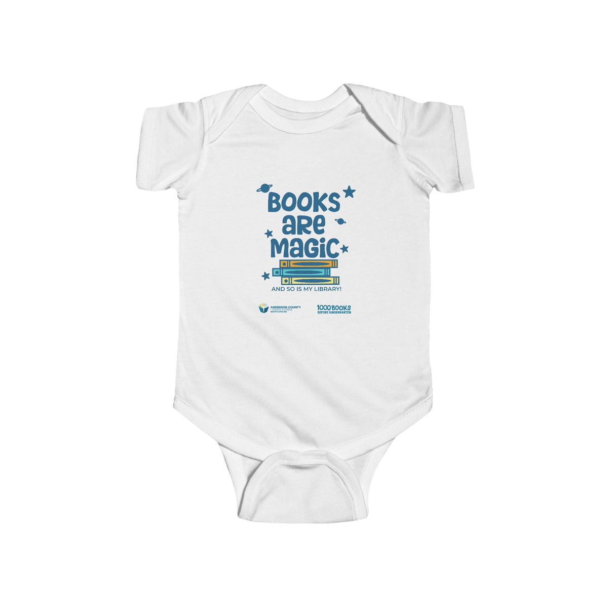 Infant Bodysuit: Books Are Magic