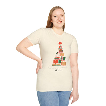 Unisex Softstyle T-Shirt: 'Tis the Season for Readin'