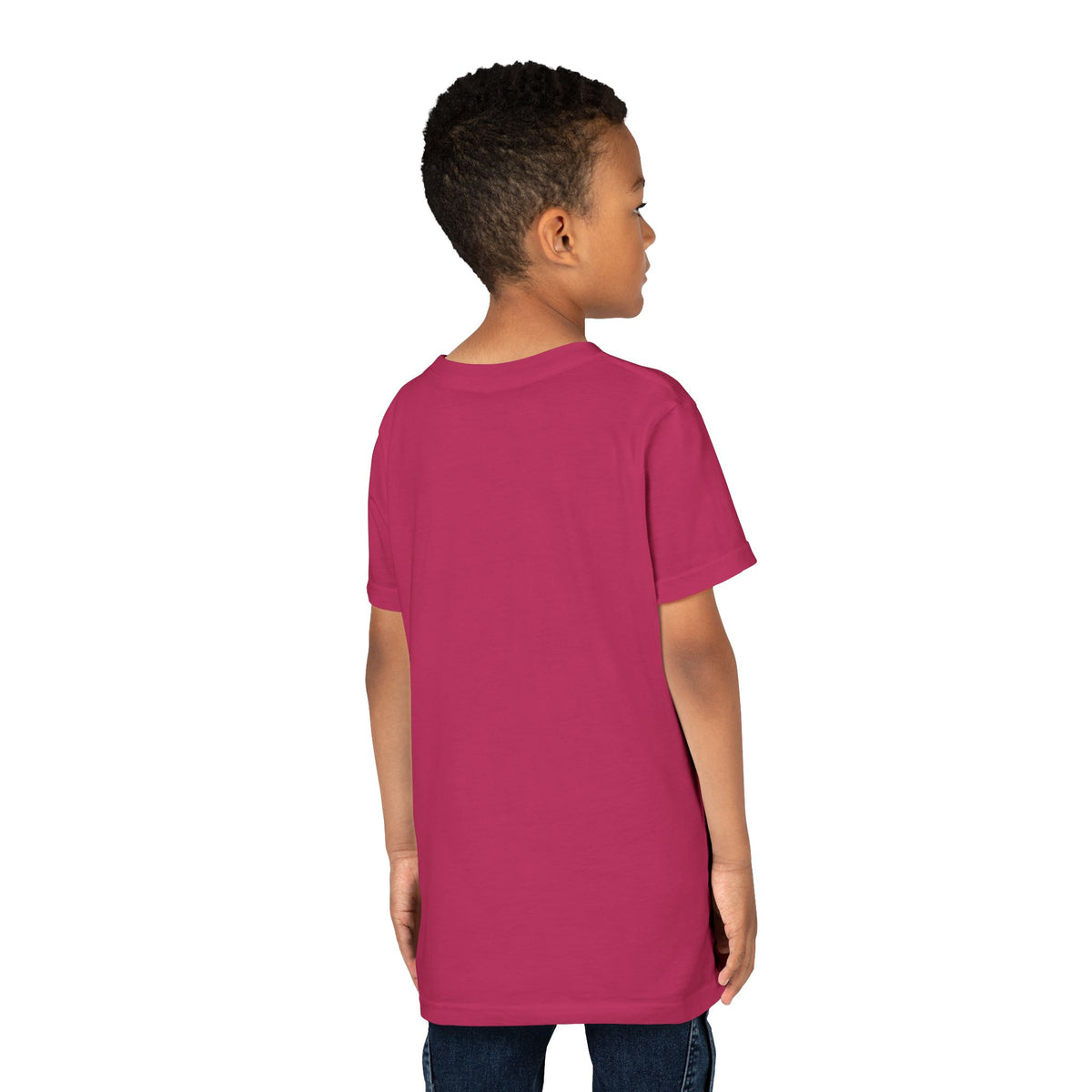 Youth Short Sleeve Tee : Bookworm At Heart 1,000 Books Before Kindergarten