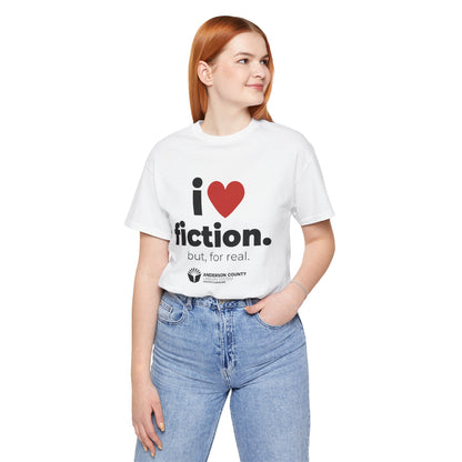 Unisex Softstyle T-Shirt: I Heart Fiction