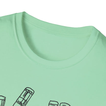 Unisex Softstyle T-Shirt: Friends Design
