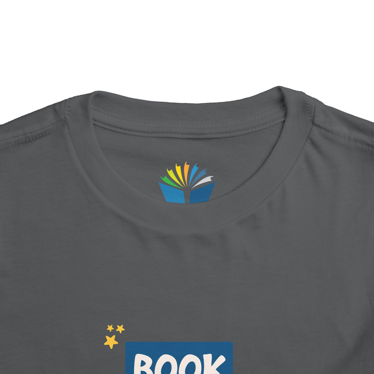 Copy of Toddler Short Sleeve Tee : Bookworm 1,000 Books Before Kindergarten