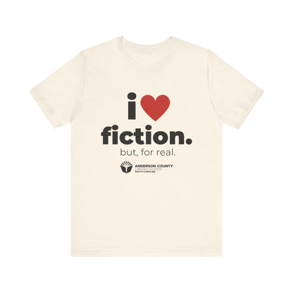 Unisex Softstyle T-Shirt: I Heart Fiction