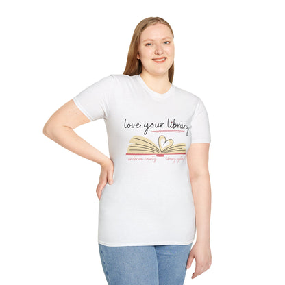 Unisex Softstyle T-Shirt: Love Your Library 2026 Edition