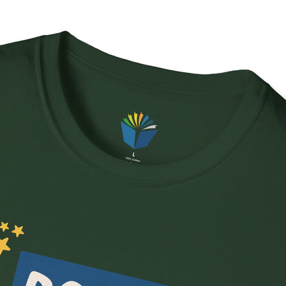 Copy of Unisex Softstyle T-Shirt: BookWorm 1,000 Books Before Kindergarten