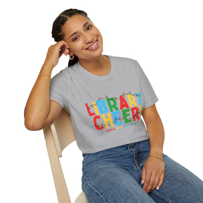 Unisex Softstyle T-Shirt: Library Cheer!