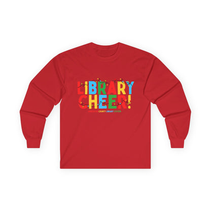 Long Sleeve Tee: Library Cheer!