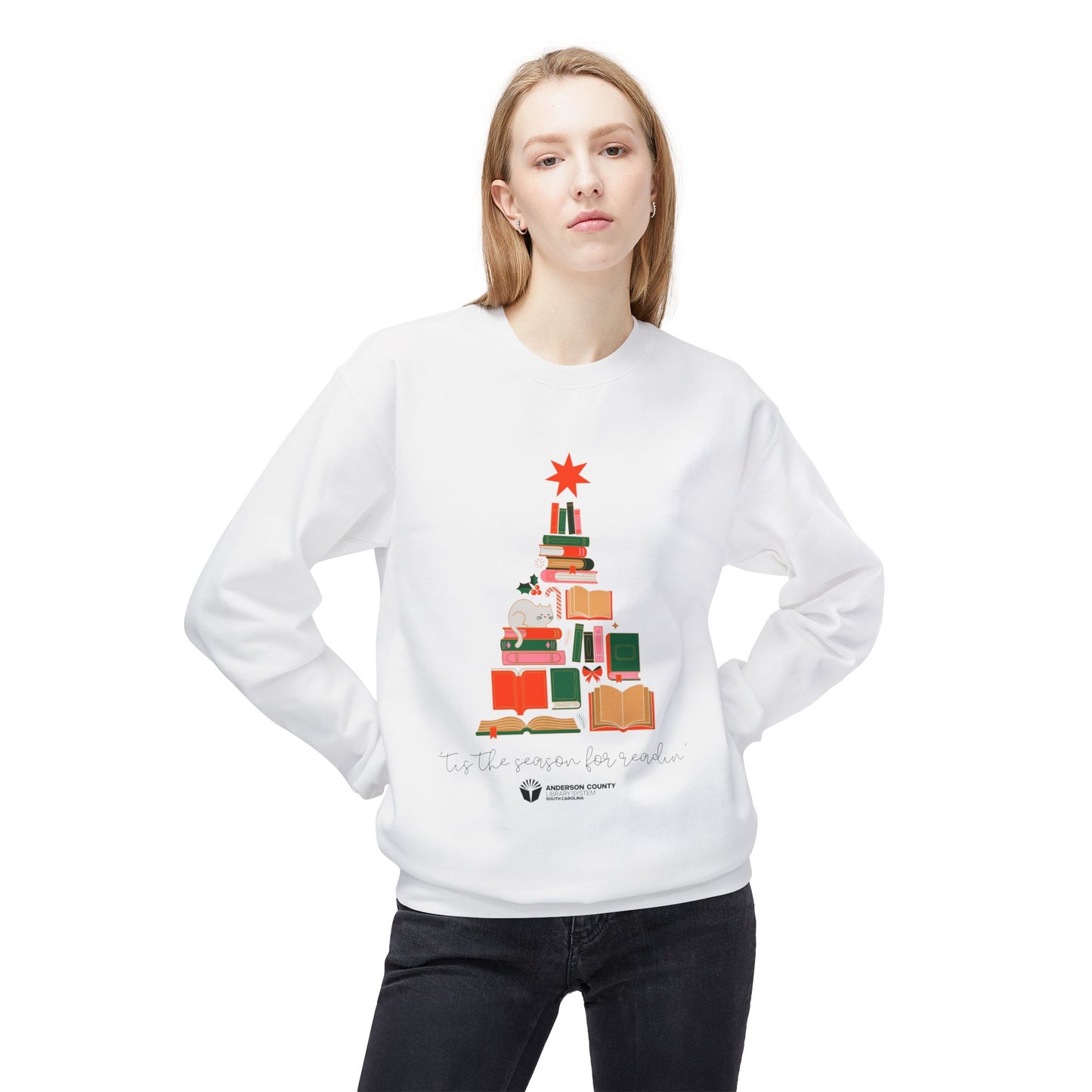 Sweatshirt: 'Tis the Season For Readin'