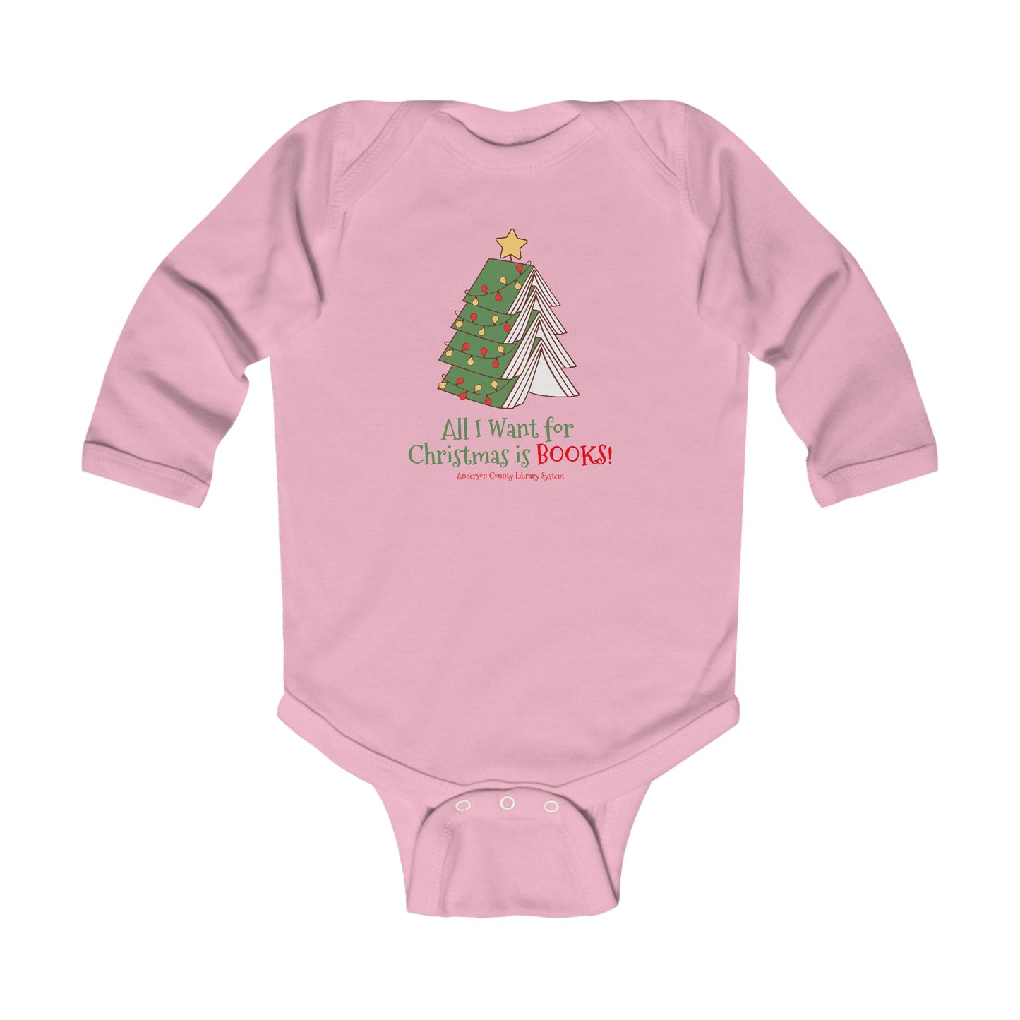 Onesie: All I Want For Christmas is Books