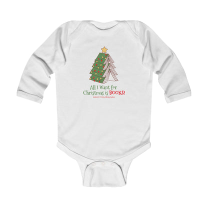 Onesie: All I Want For Christmas is Books