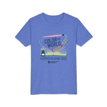 Youth Summer Reading T-Shirt: Color Our World